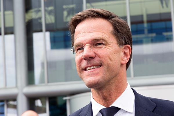 Premier Holandii Mark Rutte, fot. VanderWolf Images / Shutterstock.com