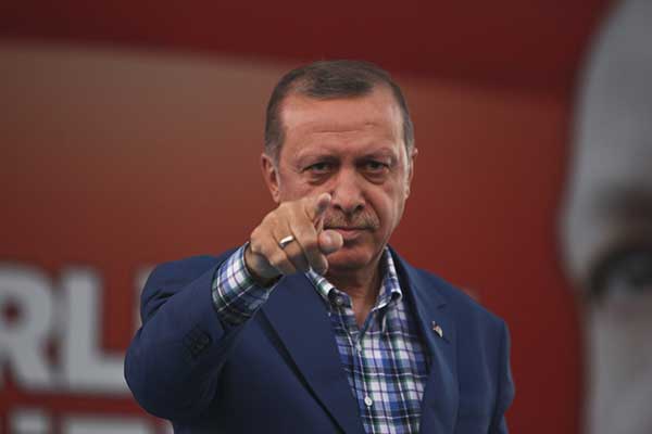 Prezydent Turcji, fot. kafeinkolik / SHutterstock.com