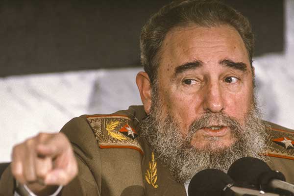 Fidel Castro, fot. Rob Crandall / Shutterstock.com